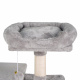 Ага Драскало за котки 36x46x110 см Сиво