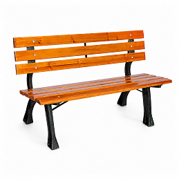 Aga Градинска пейка 120x57x70см