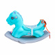 Aga4Kids Пластмасово люлеещо се конче 2в1 DS3802 Синьо