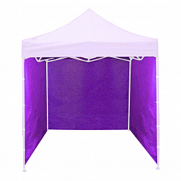 Aga Странична стена за търговски щанд 3x3m Лилава