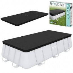 Bestway Покривало за рамка за басейн 404x201cm 58232