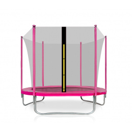 Aga SPORT FIT Батут 180 см Розов + вътрешна защитна мрежа