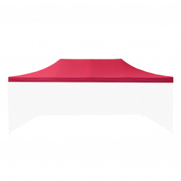 Aga Покрив за търговски щанд 3x6m Червен