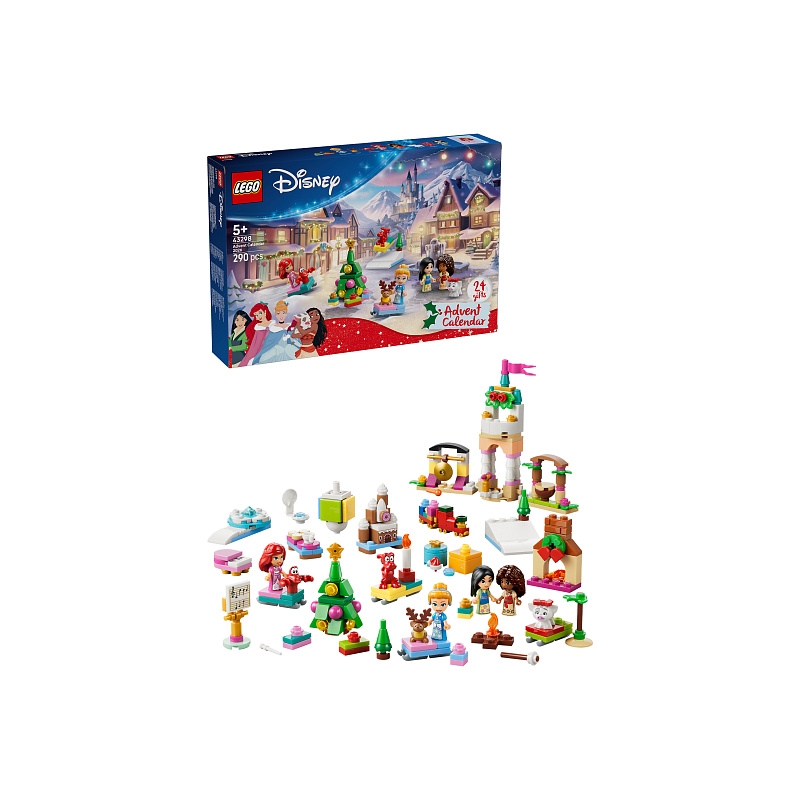 Коледен календар LEGO® ǀ Disney Princess 2026 г., 43298