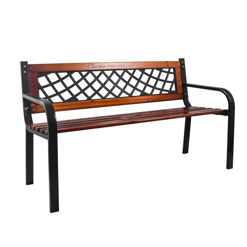 Aga Градинска пейка 118x52x74 см