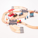 Aga4Kids Дървено влакче 30 части DS5644