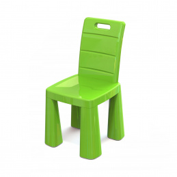 Долони Детски пластмасов стол Зелен