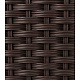 Aga Градинска саксия с решетка 40x40x135 см Тъмнокафява