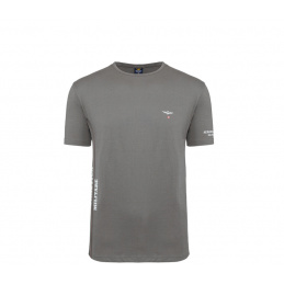 Тениска на Aeronautica Militare ROUND-NECK 3-Pack X1395 Grey