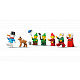 LEGO® City Коледен календар 2026 г. Работилницата на Дядо Коледа, играчка 60510