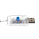 Светлинна завеса 138 LED USB студено бяла KS19756