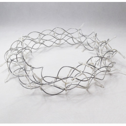 Linder Exclusiv Коледен декоративен LED венец 40 LED топло бяло