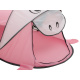 Aga Сгъваема палатка за игра 180cm Еднорог