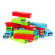 Мини аркадна игра Jenga за деца 3+ Подреждане на кули + 30 цветни кубчета + кубчета