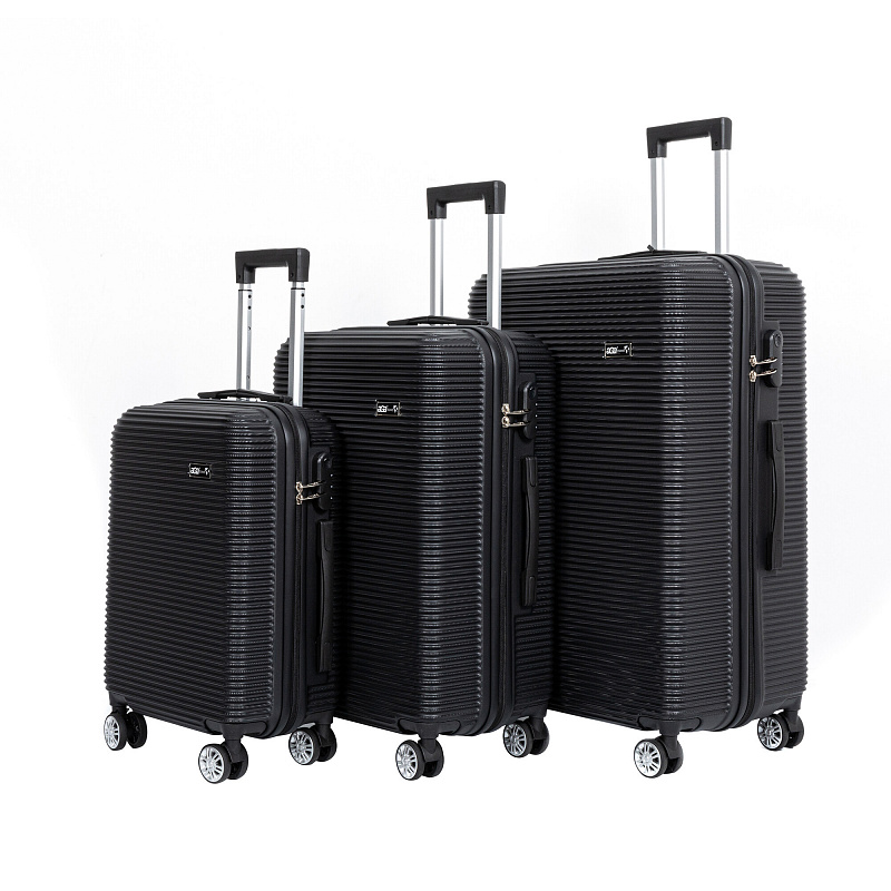 Aga Travel Комплект пътнически куфар MR4651 Black