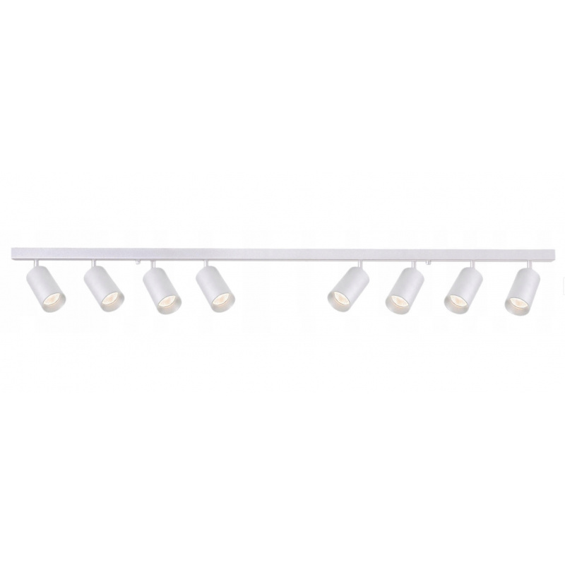 LED таванно спот осветление VIKI-L - 8xGU10 - бяло