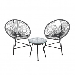 Aga Градински комплект Сив