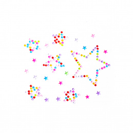 Aga4Kids Самозалепващи камъчета DS8108T