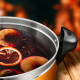 Tresko Готварска печка за греяно вино 20 л Orange