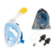 Aga Маска за гмуркане с цяло лице L/XL синя