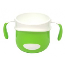 Учебна чаша с дръжки 240 ml 4m+ POUPY