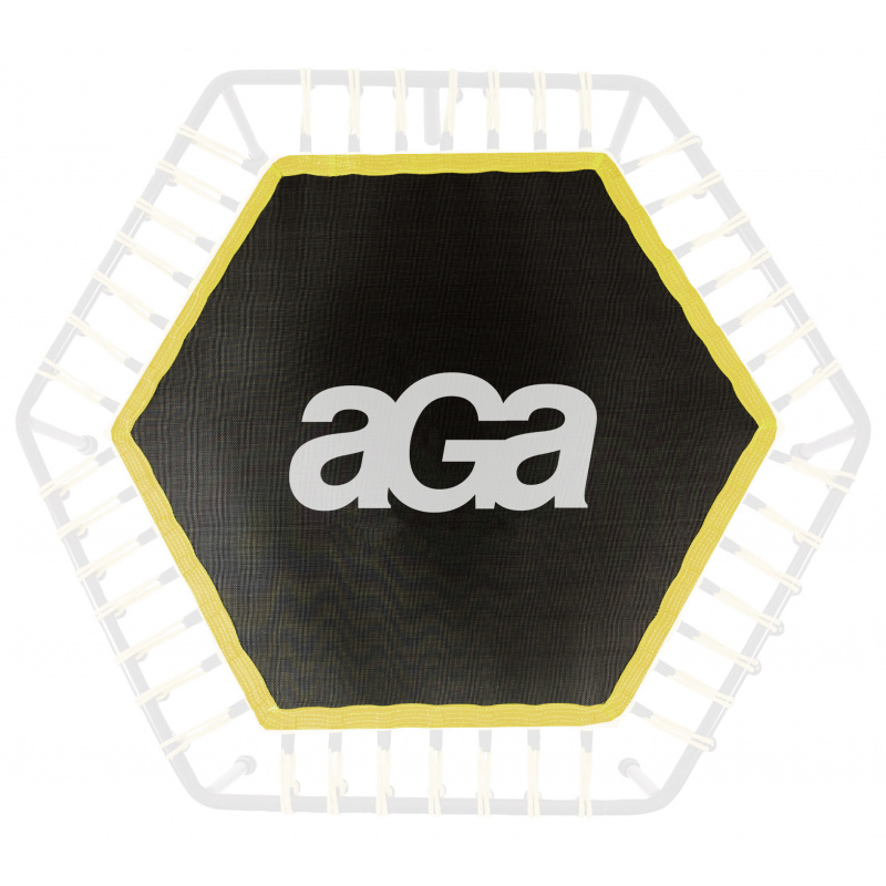 Aga Springboard за фитнес батут Жълт