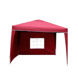 Беседка Linder Exclusiv ALU 3x3 m PO2408SI Burgundy